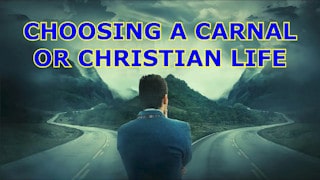 JW.org Choosing a carnal or Christian life